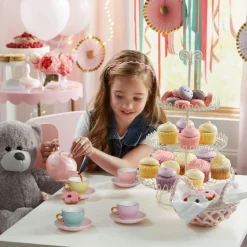 9-Piece Ceramic Tea Party Set
