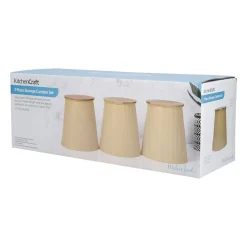 3-Piece Storage Canister Set