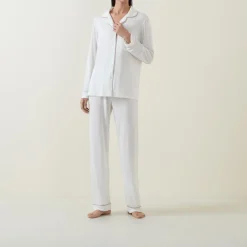 Piped Pyjama Set