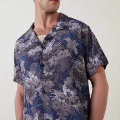 Piranha Printed Beach Shirt