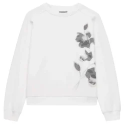 Placement Floral Sweatshirt