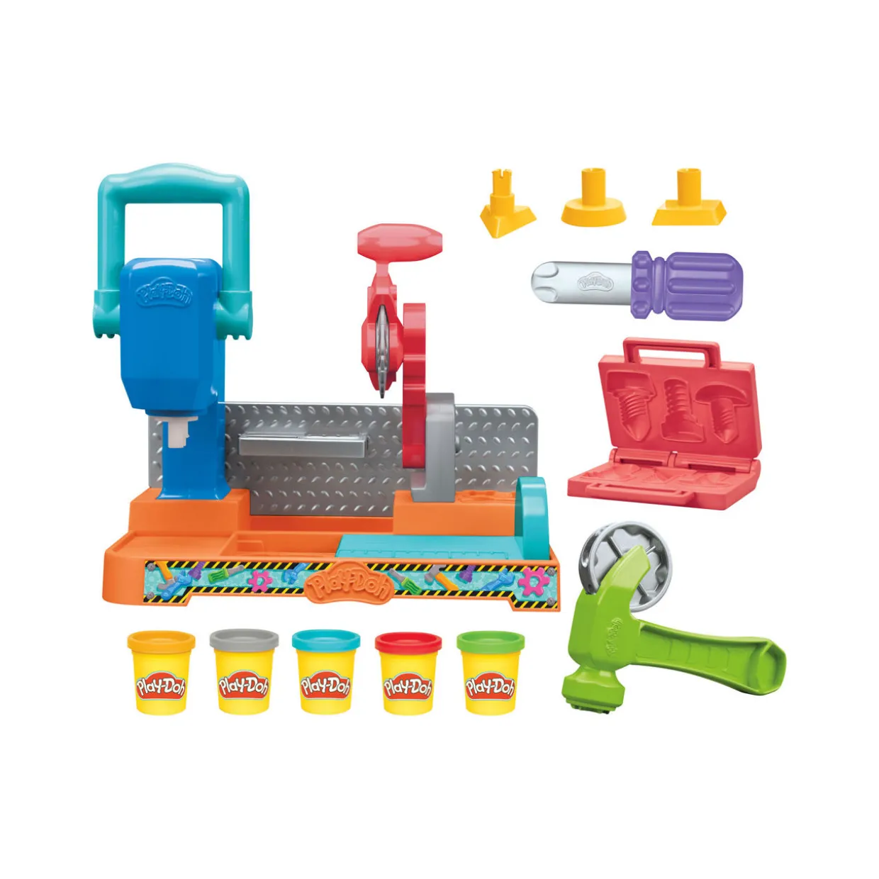 Play-Doh Stamp & Saw Tool Bench Playset