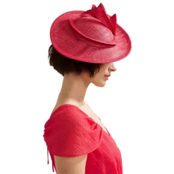 Pleated Oval Disc Fascinator