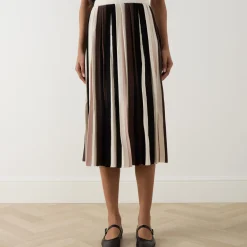 Pleiadi Stripe Skirt