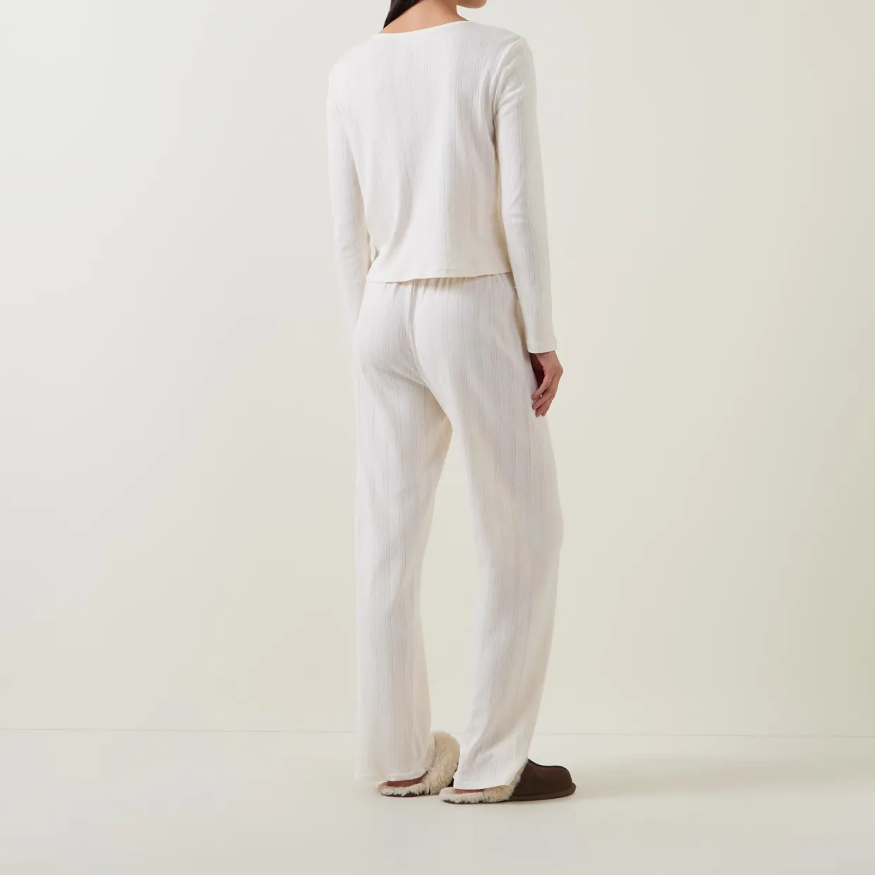 Pointelle Cardigan Pyjama Set