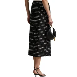 Polka Dot Slip Skirt