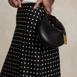 Polka Dot Slip Skirt