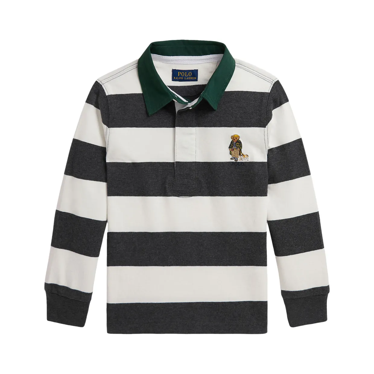 Polo Bear Stripe Rugby Shirt 3-7 Years