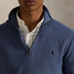 Polo Player Half Zip Sweater