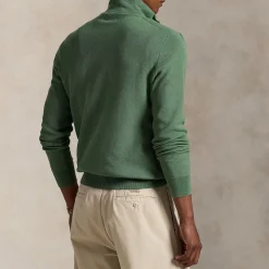 Polo Player Half Zip Sweater