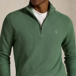 Polo Player Half Zip Sweater