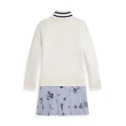 Polo Player Logo Half-Zip Dress 6-12 Years