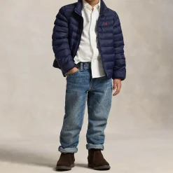 Polo Player Logo Packable Quilted Jacket 2-6 Years