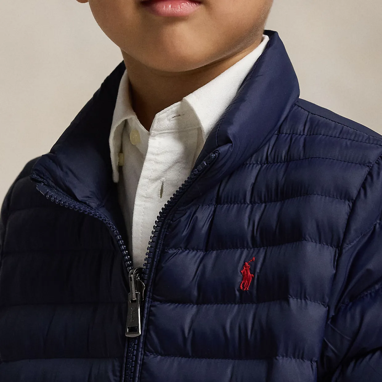 Polo Player Logo Packable Quilted Jacket 2-6 Years