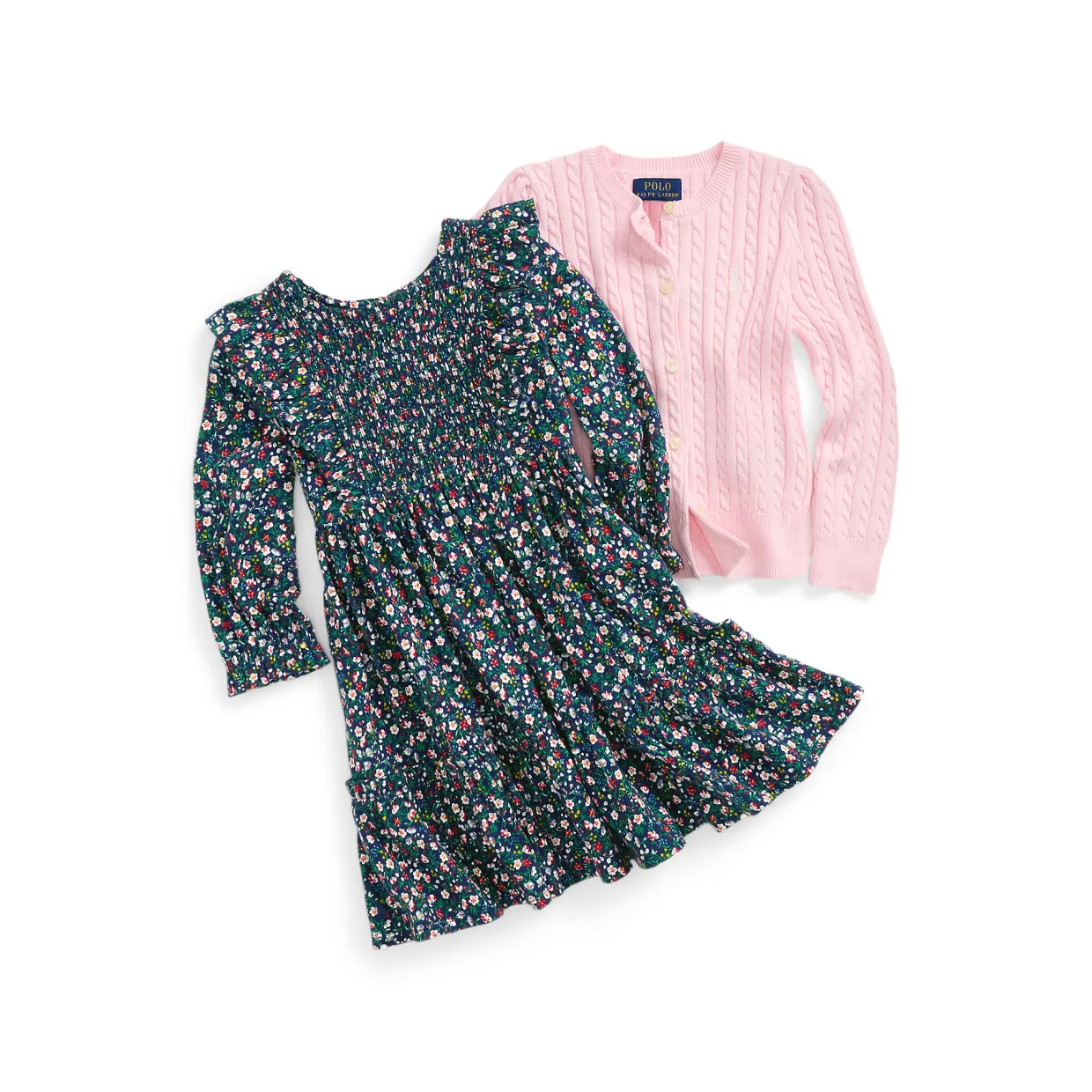 Polo Player Mini-Cable Cardigan 4-6 Years