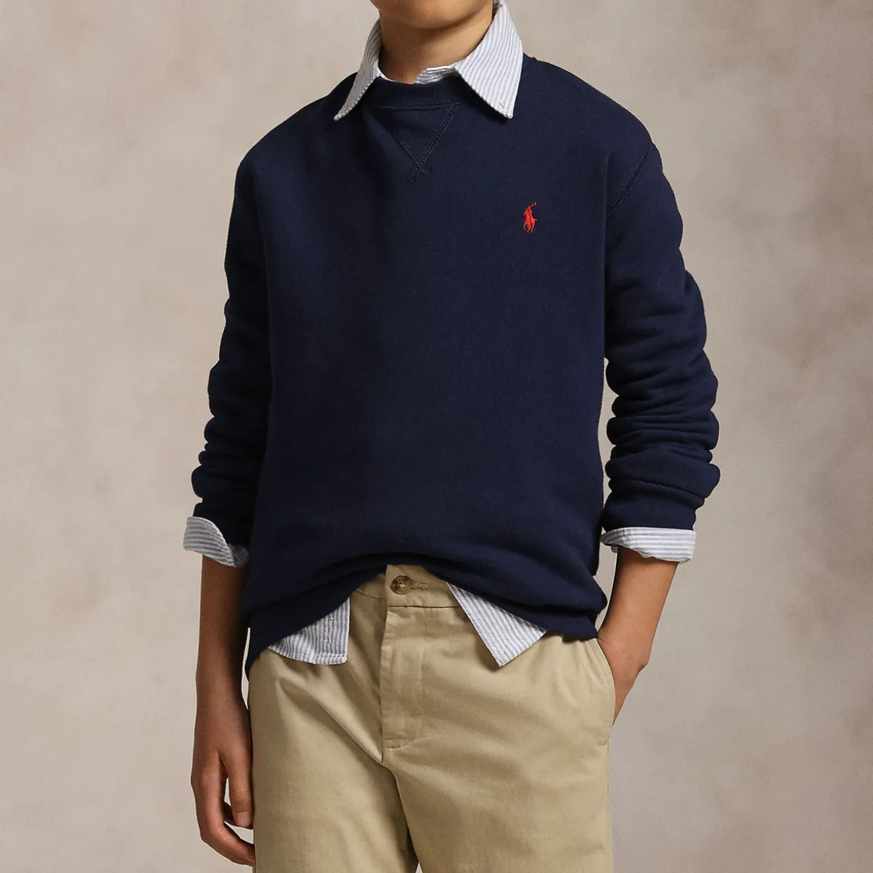 Pony Logo Fleece Sweatshirt 6-14 Years