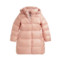 Pony Logo Hooded Down Puffer Jacket 6-12 Years