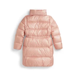 Pony Logo Hooded Down Puffer Jacket 6-12 Years