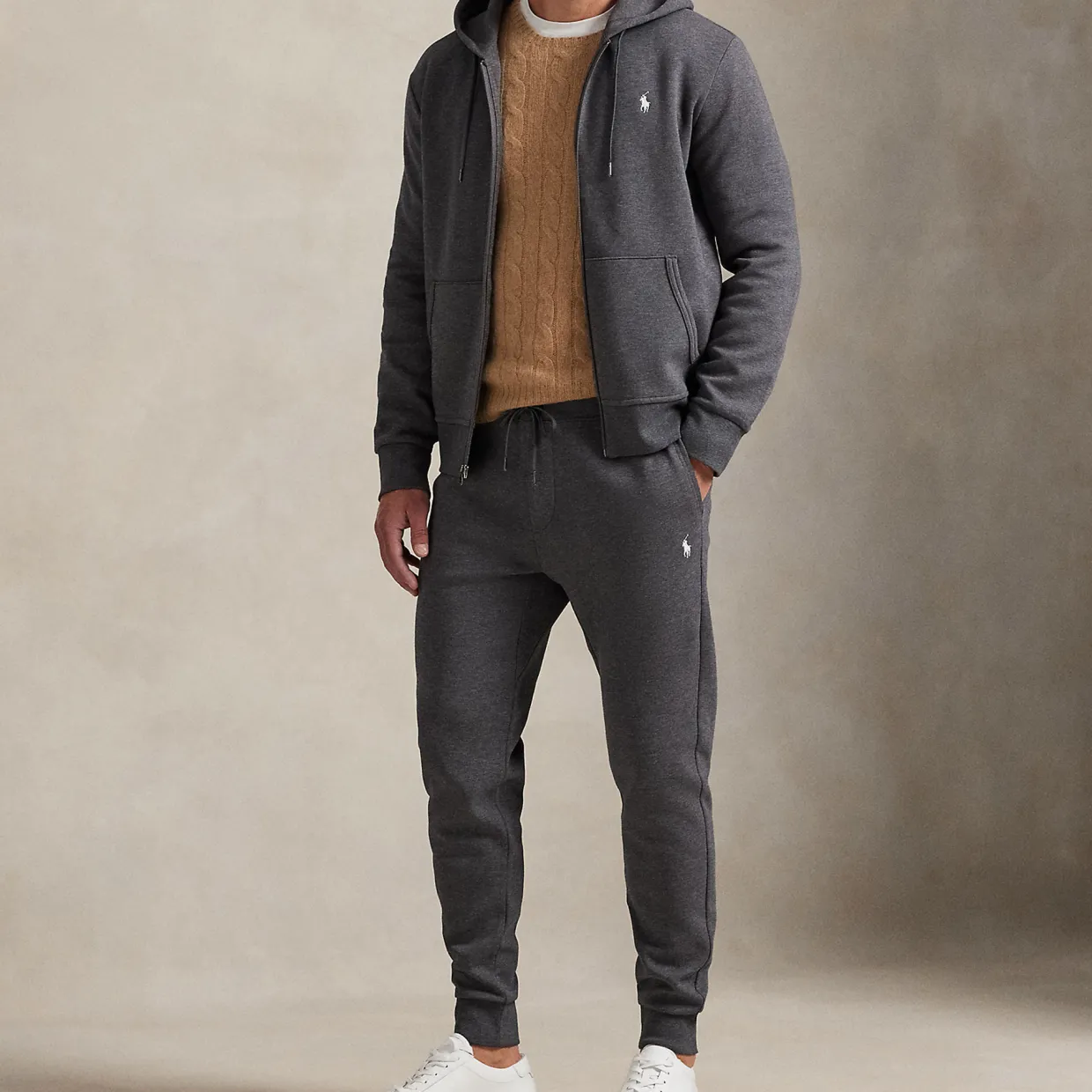 Pony Player Logo Drawstring Sweatpants