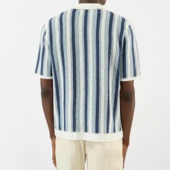 Porto Striped Knitted Shirt