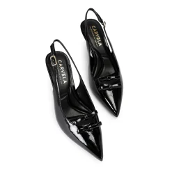 Positano Bow Slingback Pumps