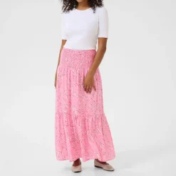 Printed Smock Skirt