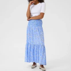 Printed Smock Skirt