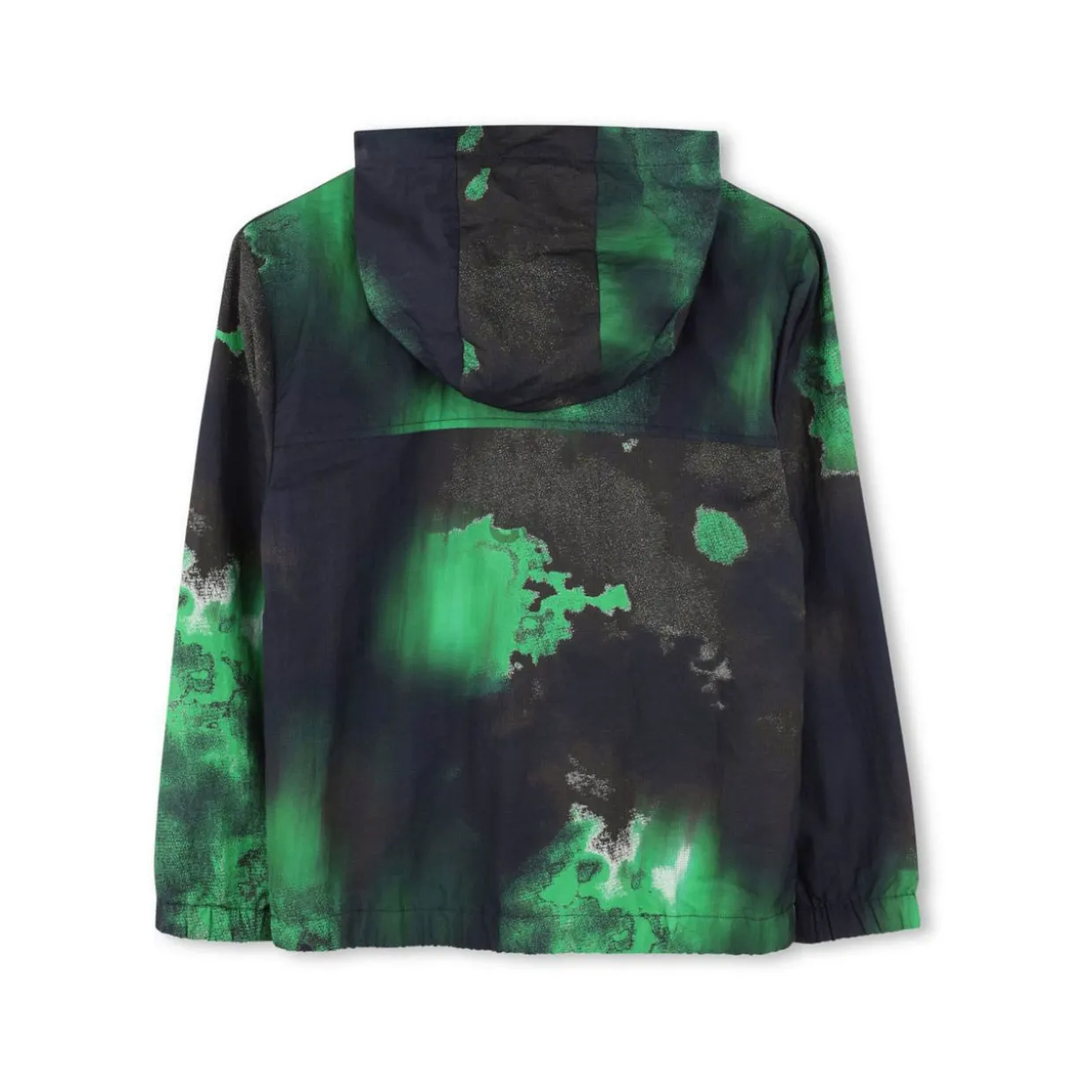 Printed Windbreaker Jacket