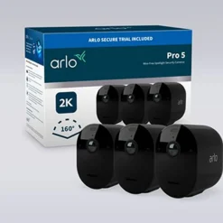 Pro 5 3 Camera Kit 2K Resolution Black