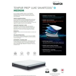 Pro Luxe Smartcool Mattress 4ft - Small Double