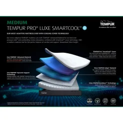 Pro Luxe Smartcool Mattress 4ft - Small Double