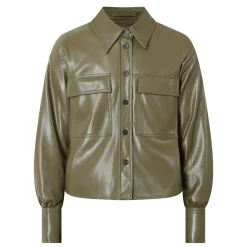 Profilo Faux Leather Jacket