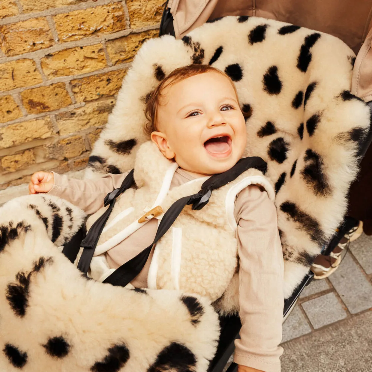Puffmuff Buggy Liner Leopard