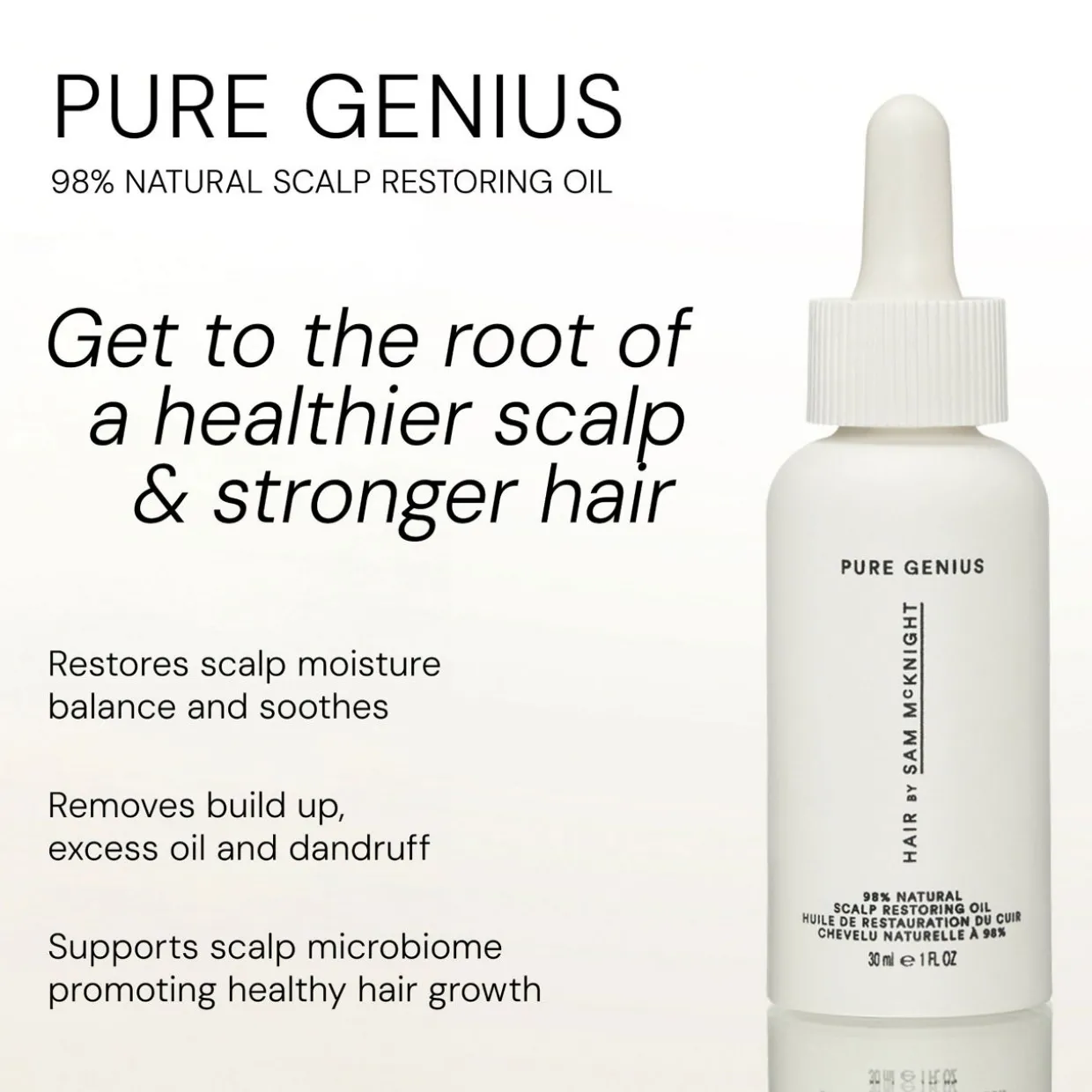 Pure Genius 98% Natural Scalp Restoring Oil
