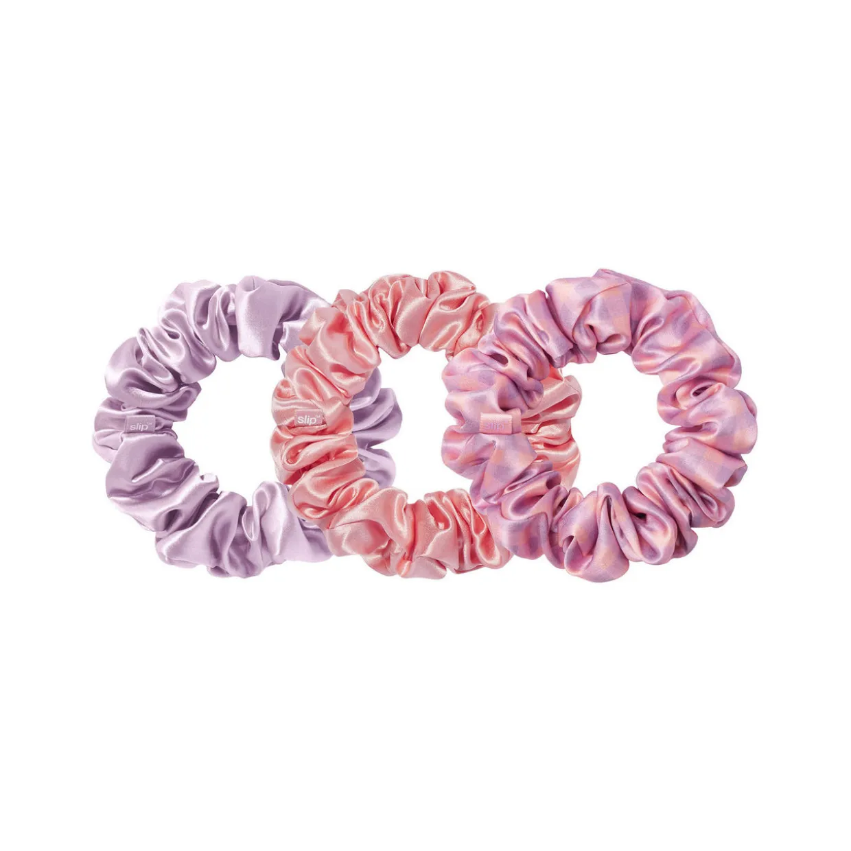 Pure Silk Large Scrunchies - Belleflower