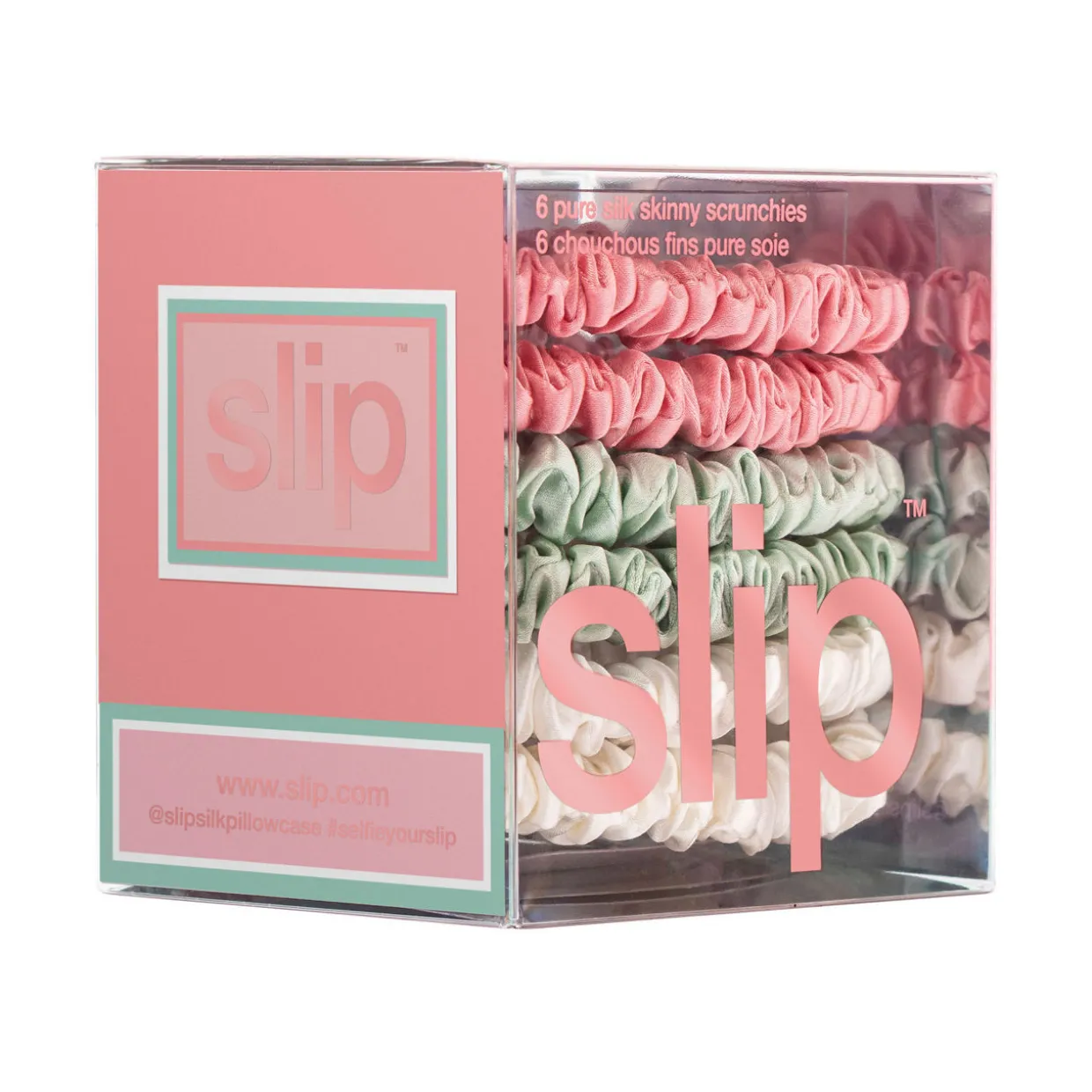Pure Silk Skinny Scrunchies