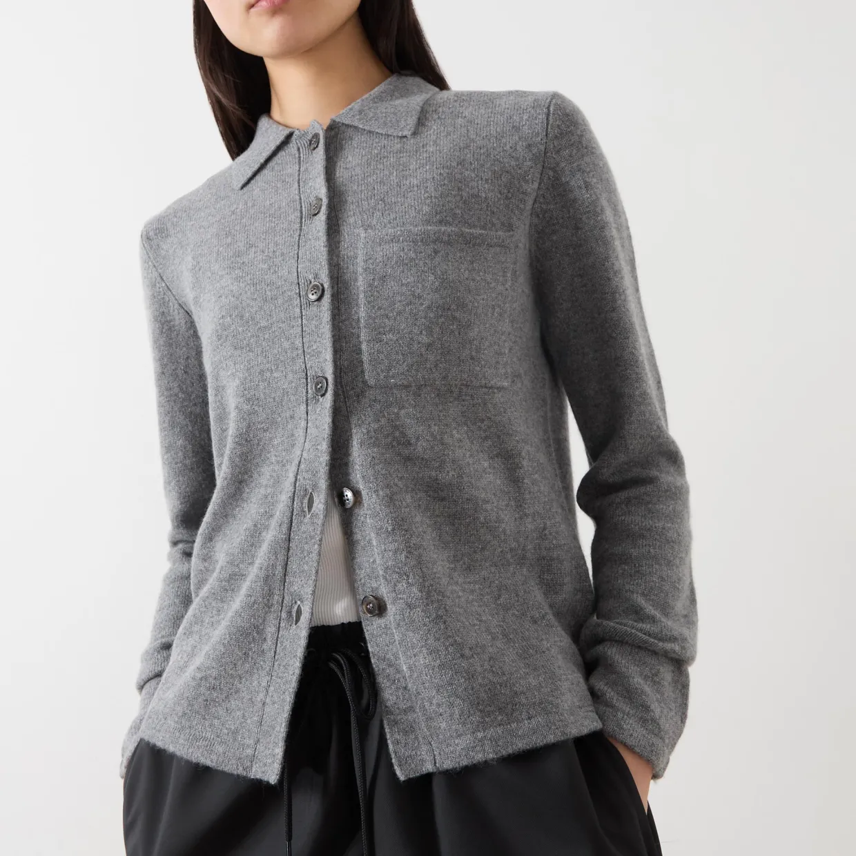 Quero Polo Cardigan