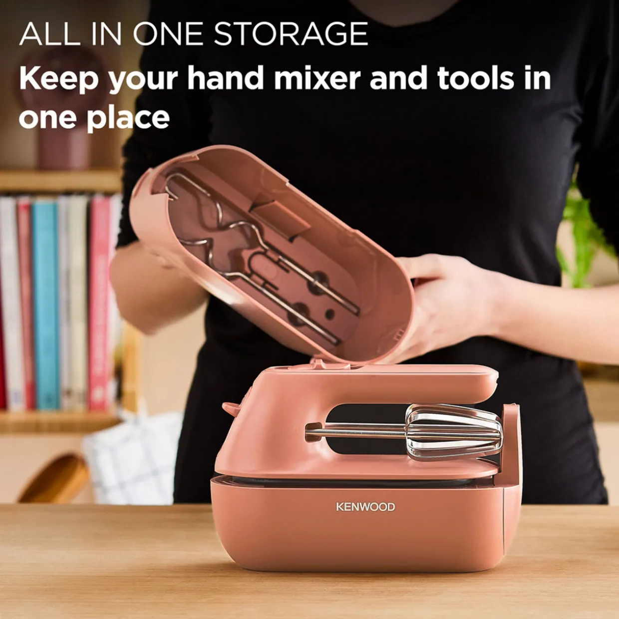 Quickmix Go 5 Speed Hand Mixer Red