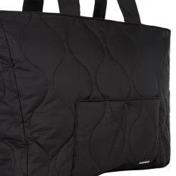Quilted Nylon Tote Bag