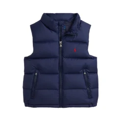 Quilted Pony Logo Padded Down Gilet 3-7 Years