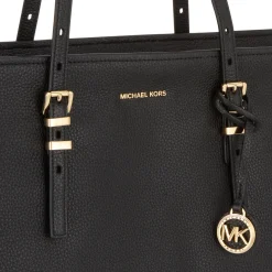 Quinn Large Pebbled Leather Tote Bag