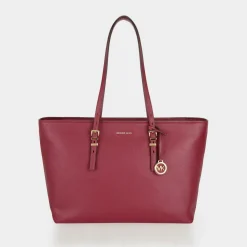 Quinn Large Pebbled Leather Tote Bag