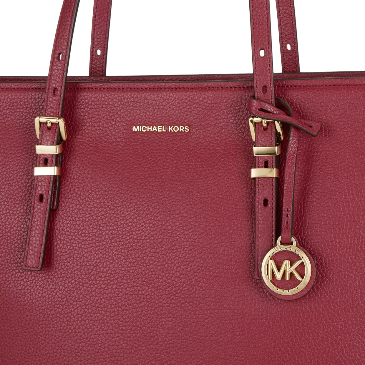 Quinn Large Pebbled Leather Tote Bag