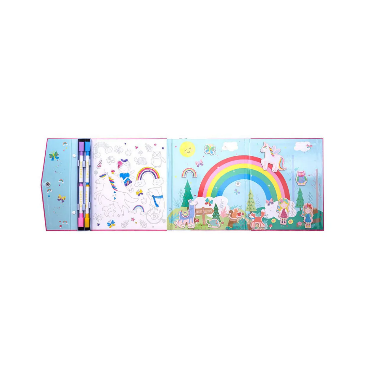 Rainbow Fairy Magnetic Multi Play Scene