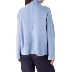 Raised Seam Knit Sweater