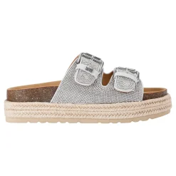 Raquel Crystal Embellished Sandals