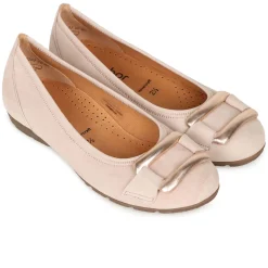 Raven Suede Ballet Pumps