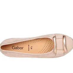 Raven Suede Ballet Pumps
