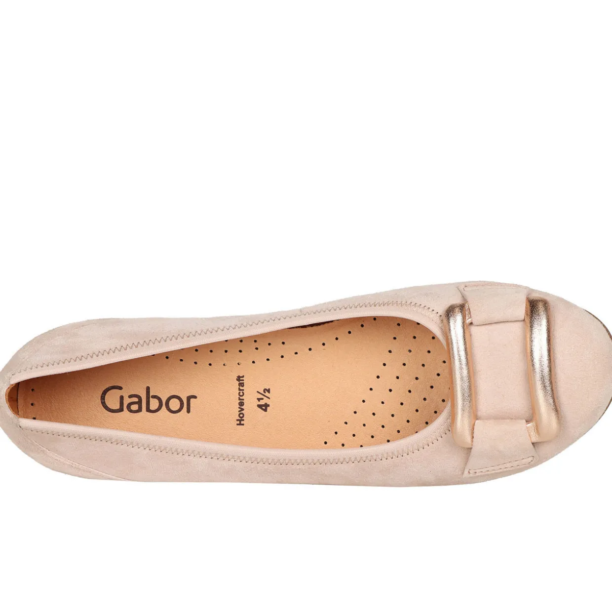 Raven Suede Ballet Pumps