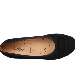 Raven Suede Ballet Pumps